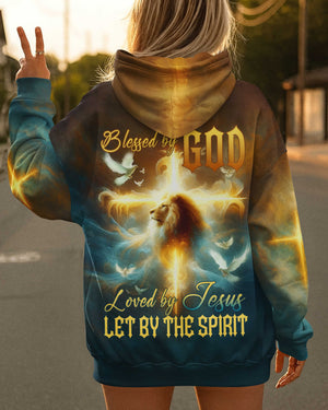 Blessed By God Loved By Jesus Let By The Spirit Shirt