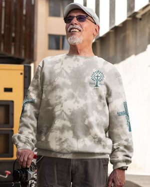 Rooted In Christ All Over Print Sweater