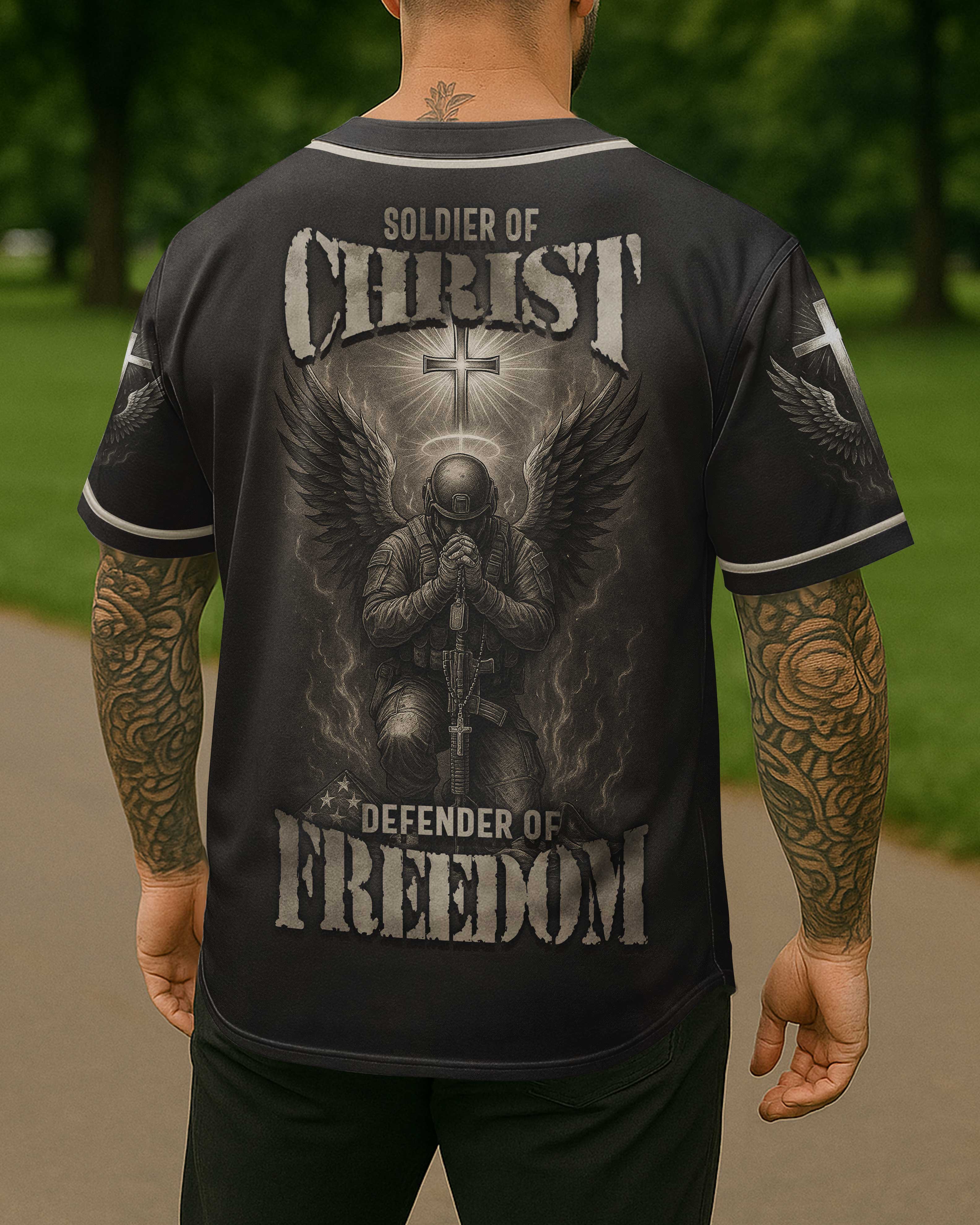 One Nation Under God All Over Print Jersey