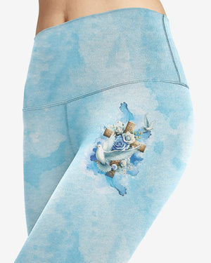 Lord Stood With Me And Gave Me Strength All Over Print Leggings