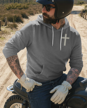 My Faith Is Louder Than My Exhaust All Over Print Hoodie