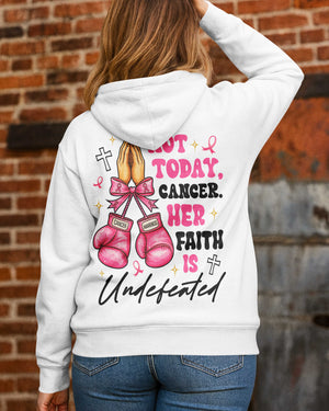 Not Today Cancer Hoodie