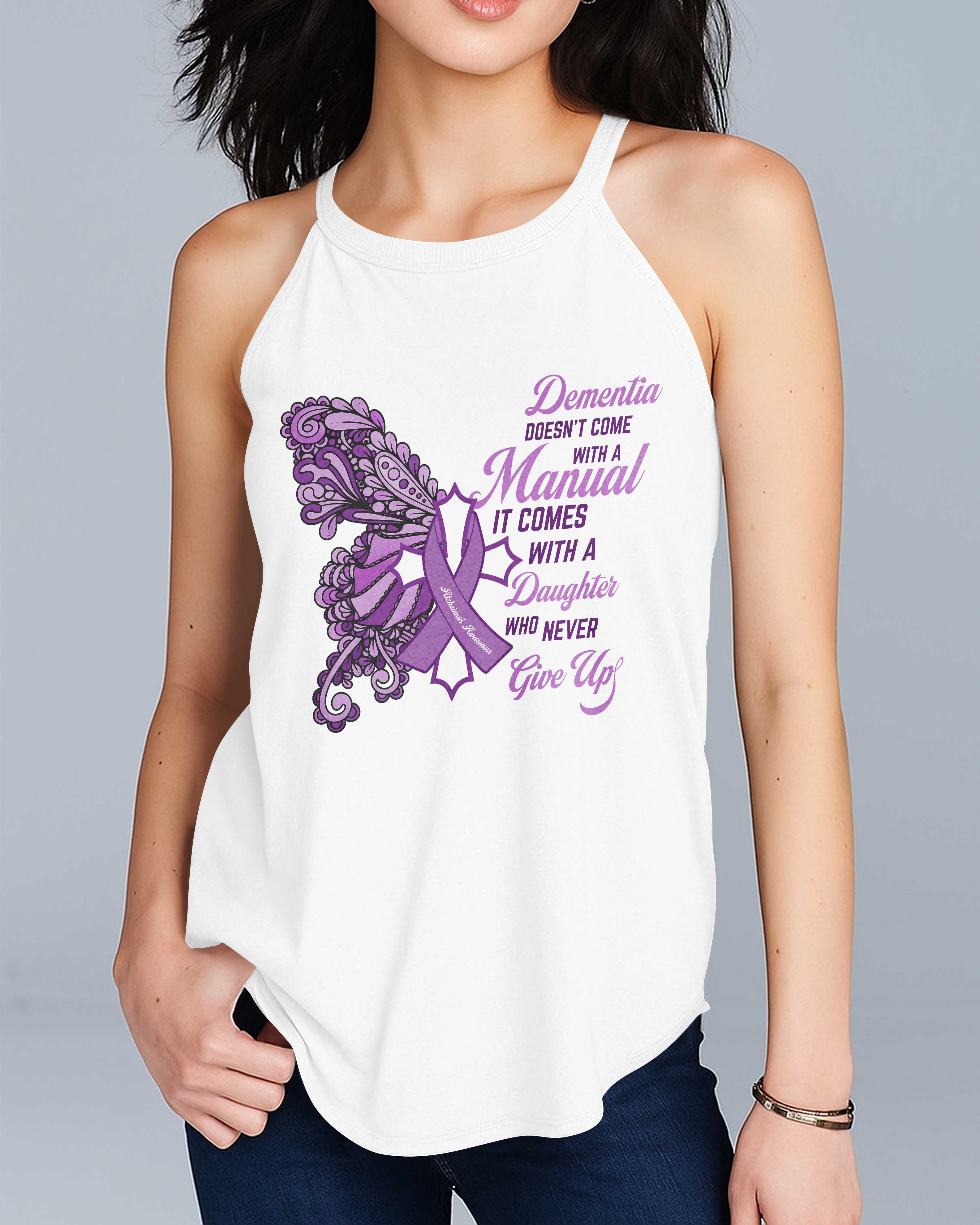 Dementia Doesn't Come With A Manual Rocker Tank Top