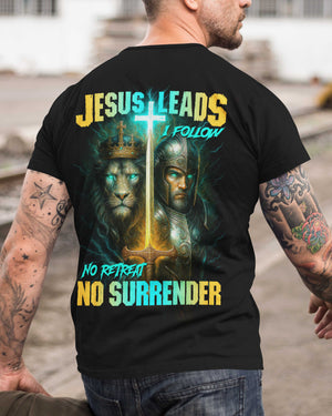 Jesus Leads I Follow All Over Print T-Shirt