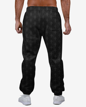 Love Has Conquered The Grave All Over Print Jogger Pants