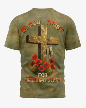 In God I Trust All Over Print T-Shirt