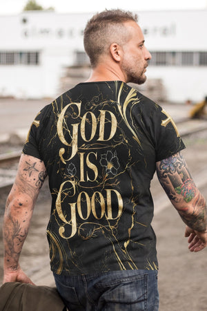 God Is Good All Over Print T-shirt