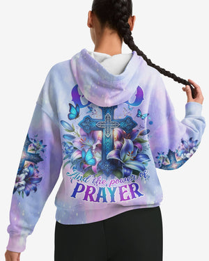 God And The Power Of Prayer All Over Print Hoodie