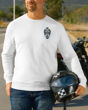 I Am A Simple Man I Like Motorcycles And Believe In Jesus Sweater