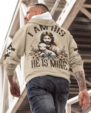 I Am His And He Is Mine All Over Print Zip Hoodie