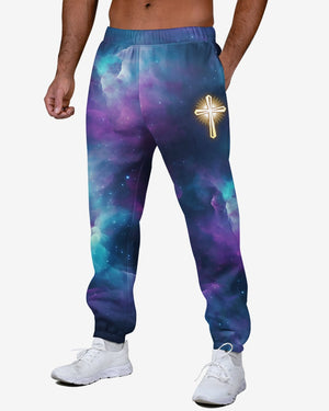 For We Walk By Faith Not By Sight All Over Print Jogger Pants