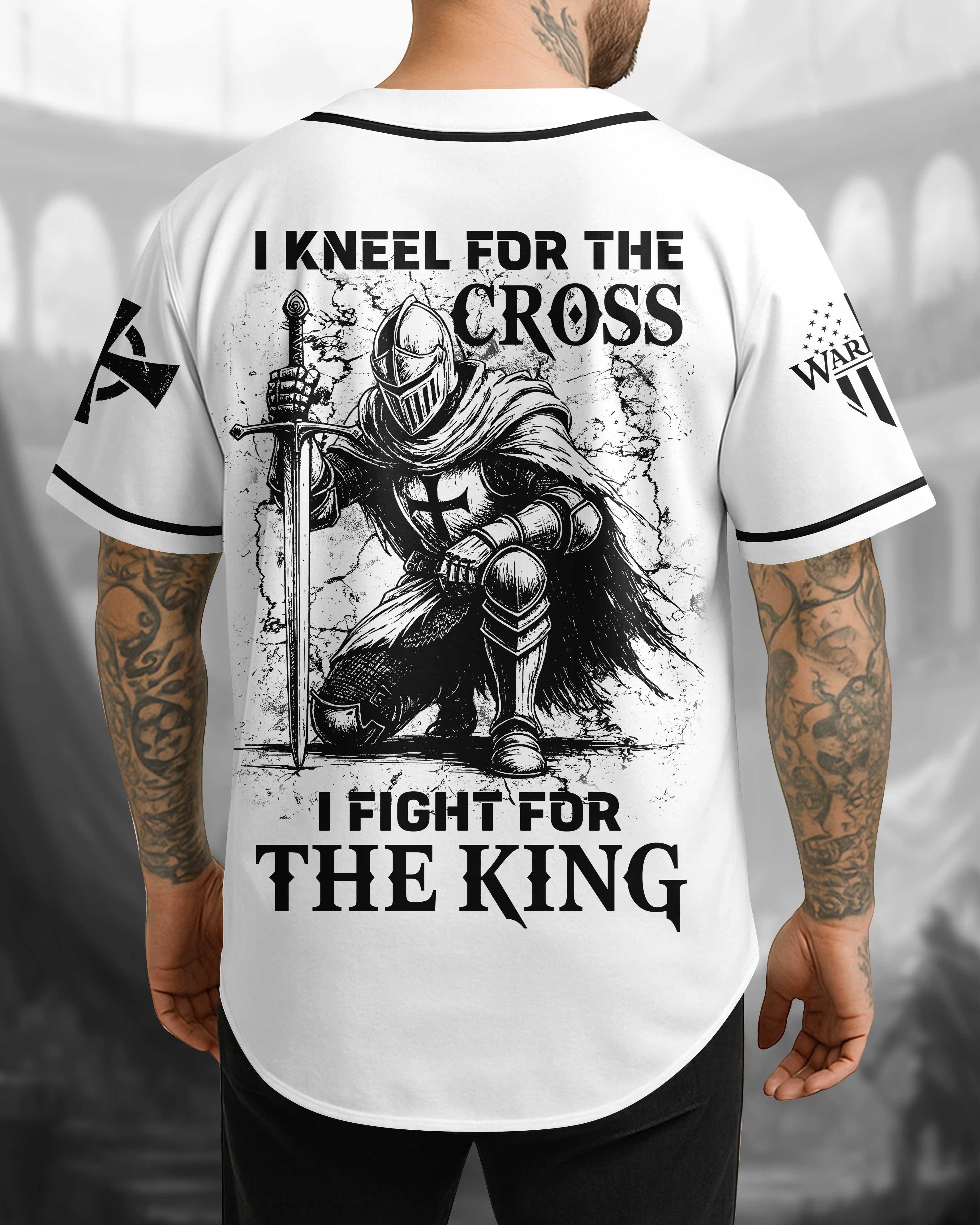 I Kneel For The Cross I Fight For The King Shirt