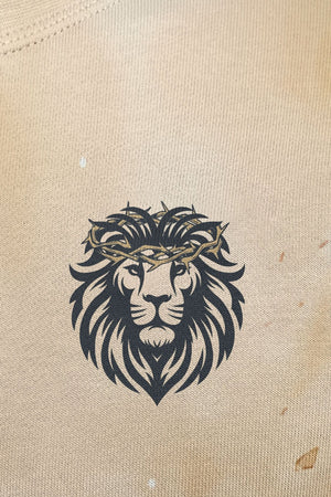 Behold The Lion Of The Tribe Of Judah Has Triumphed All Over Print Sweater