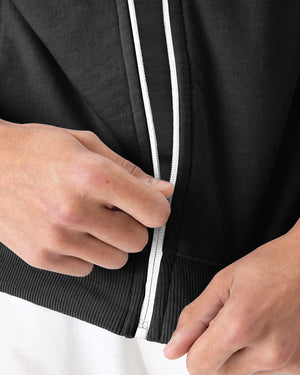 God Steps In Miracles Happen All Over Print Zip Hoodie