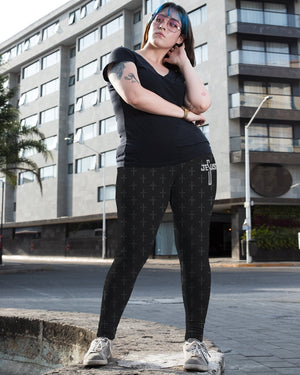 Love Has Conquered The Grave All Over Print Leggings