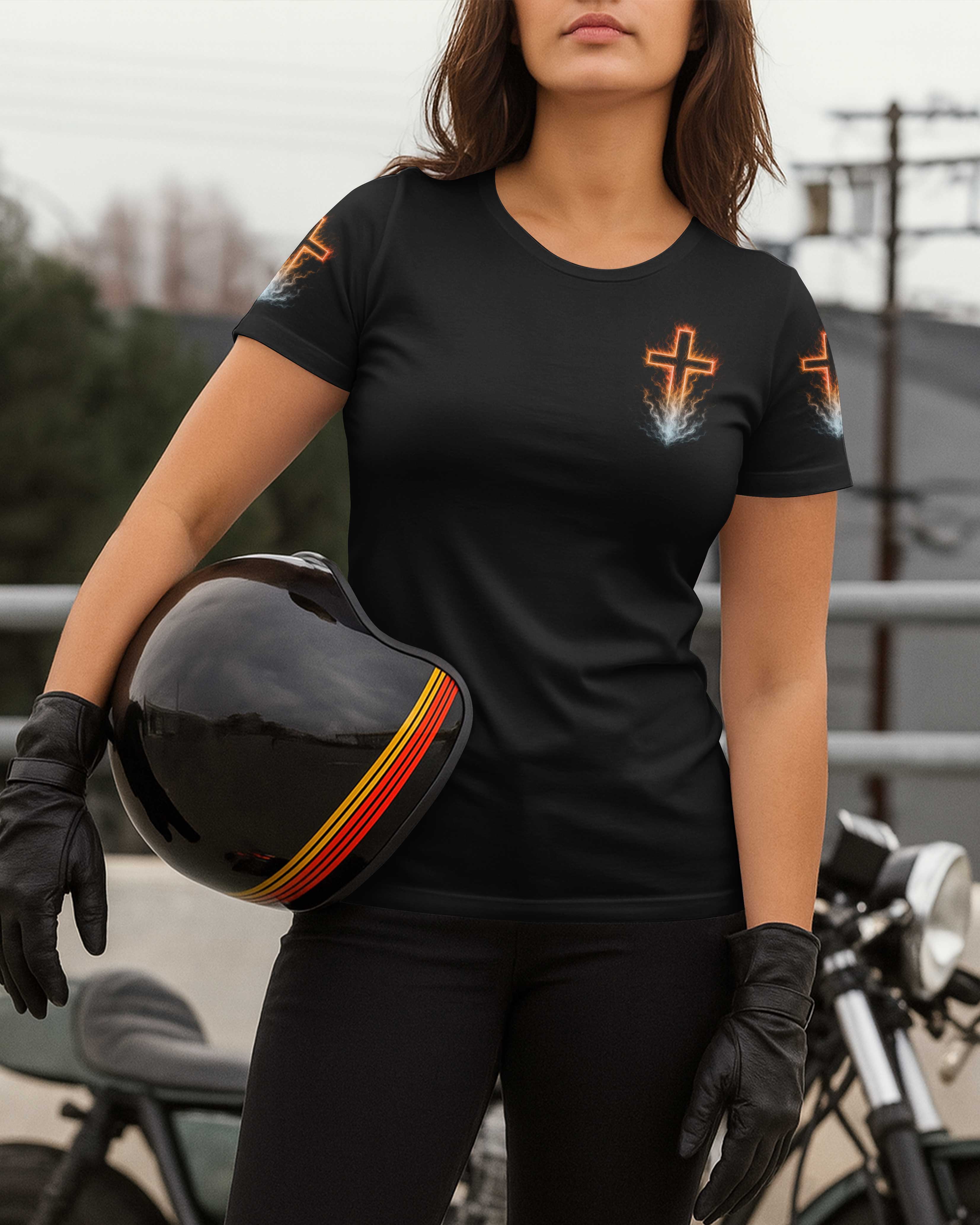 Jesus Take The Wheel I'll Ride The Rest All Over Print T-Shirt