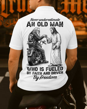 Never Underestimate All Over Print Polo