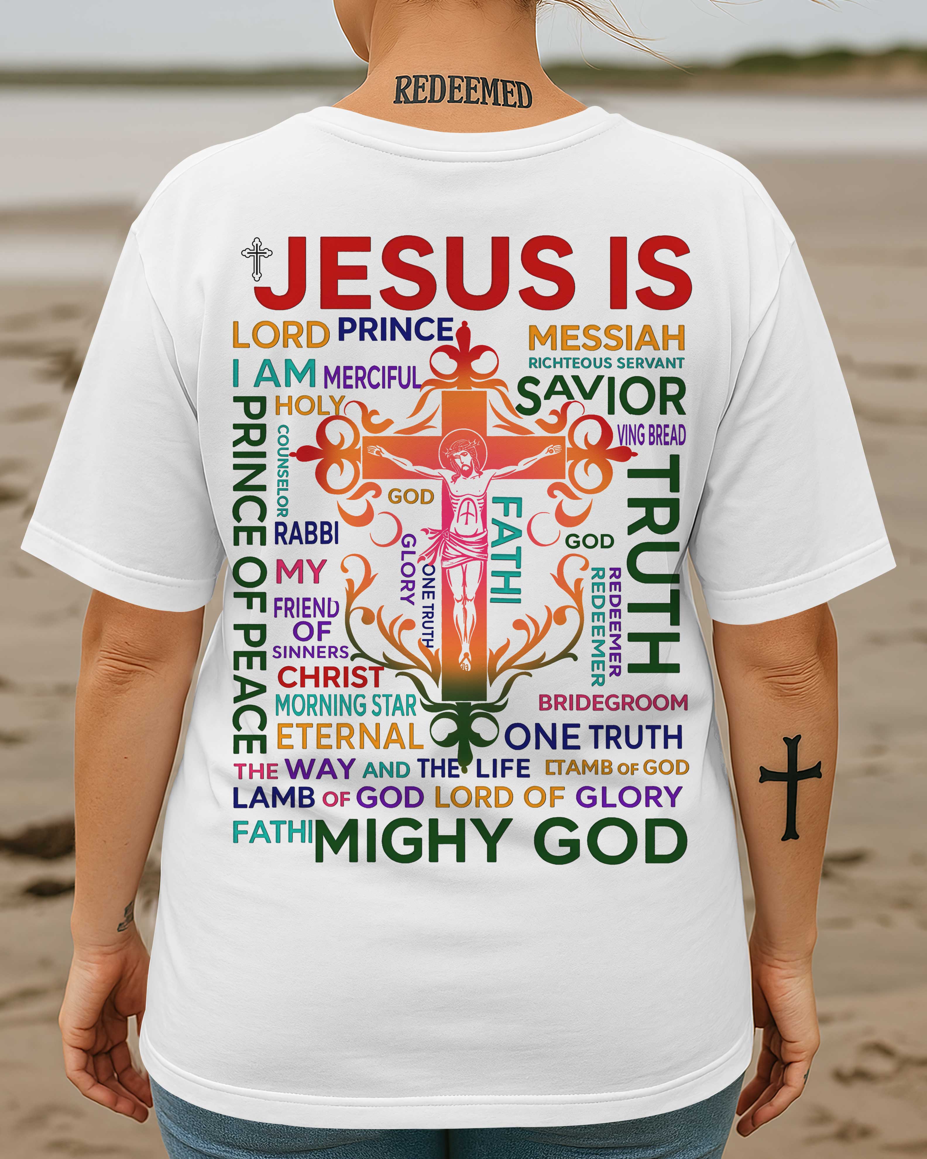Jesus Is All Over Print T-Shirt