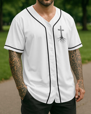 Man Of Faith Rooted In Christ All Over Print Jersey