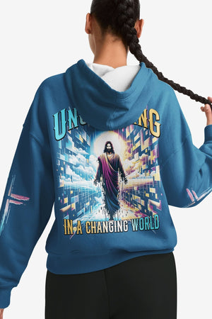 Unchanging In A Changing World All Over Print Hoodie