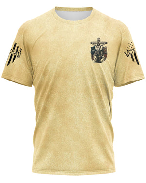 I Took A Dna Test God All Over Print T-Shirt