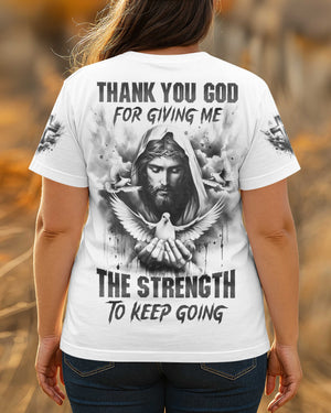 Thank You God All Over Print T-Shirt
