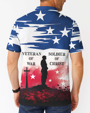Veteran Of War All Over Print Polo