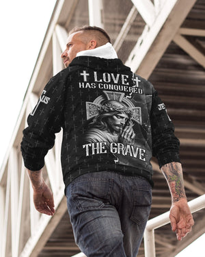 Love Has Conquered The Grave All Over Print Hoodie