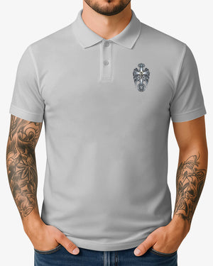 I Am A Simple Man I Like Motorcycles And Believe In Jesus Polo