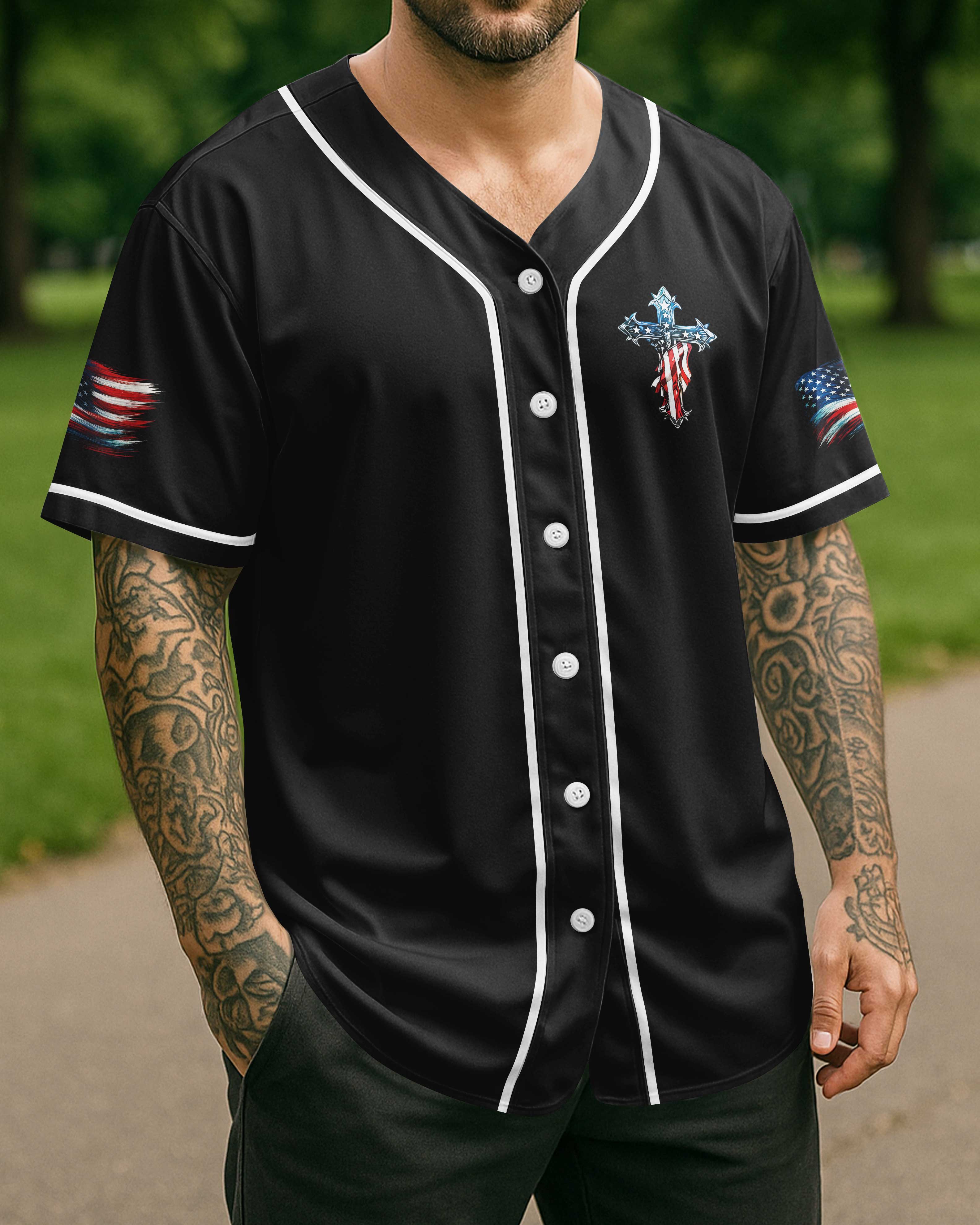 A Heart Anchored In Faith All Over Print Jersey