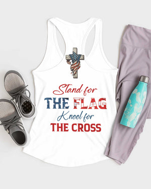 Stand For The Flag All Over Print Summer Tank Top