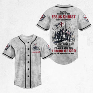 I Am A Warrior Of God Jesus Christ Is My Commander Shirt