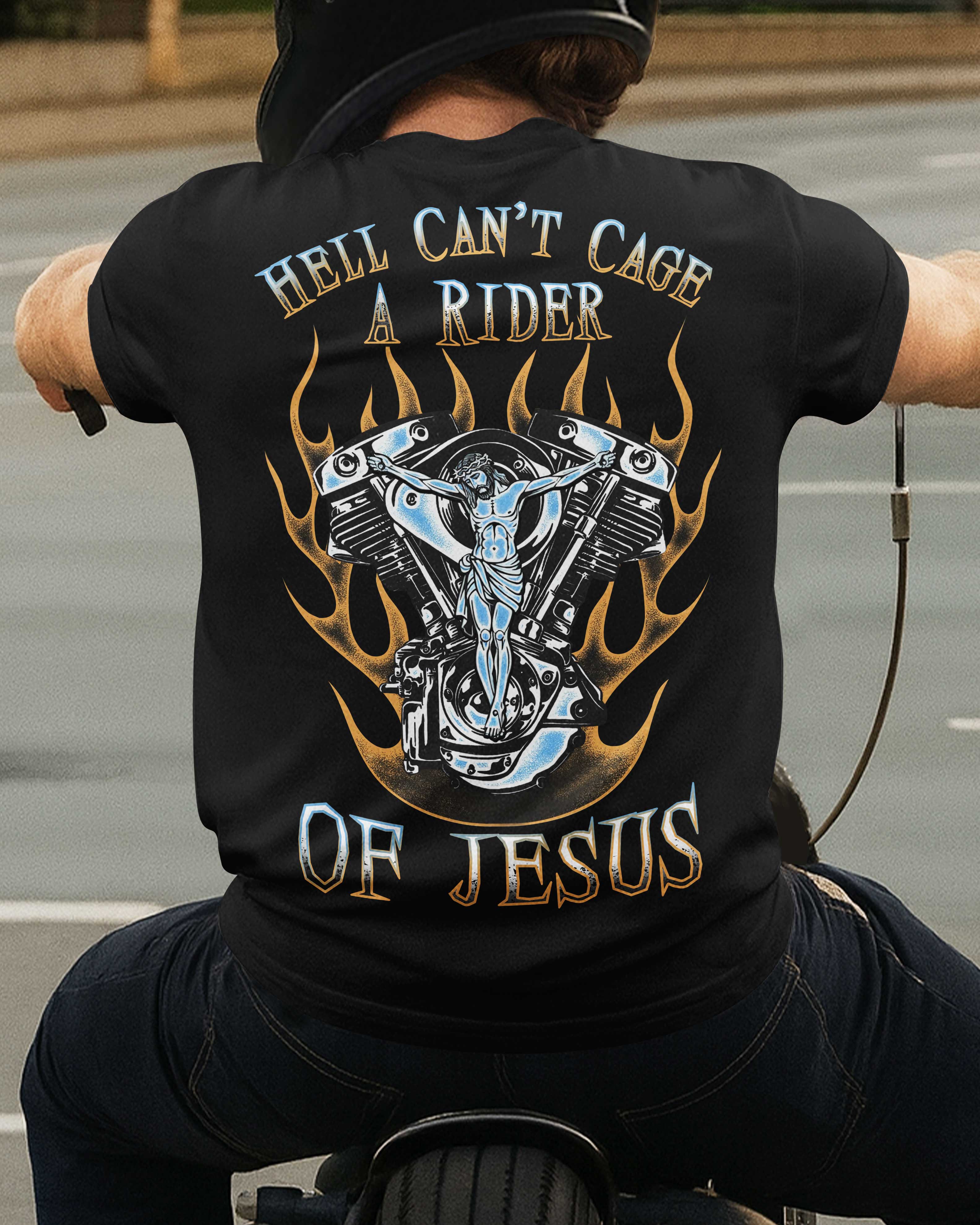 Hell Can't Cage All Over Print T-Shirt