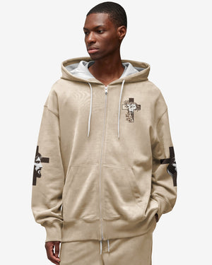 I Am His And He Is Mine All Over Print Zip Hoodie