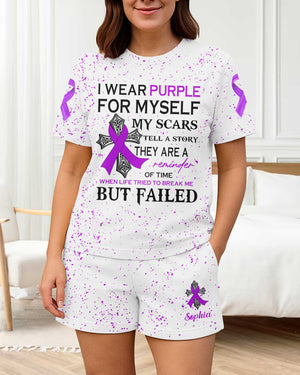I Wear Purple For Myself Women Set