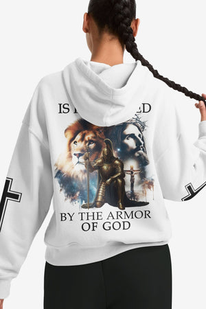 My Soul Is Protected By The Armor Of God All Over Print Hoodie
