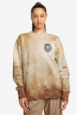 Behold The Lion Of The Tribe Of Judah Has Triumphed All Over Print Sweater