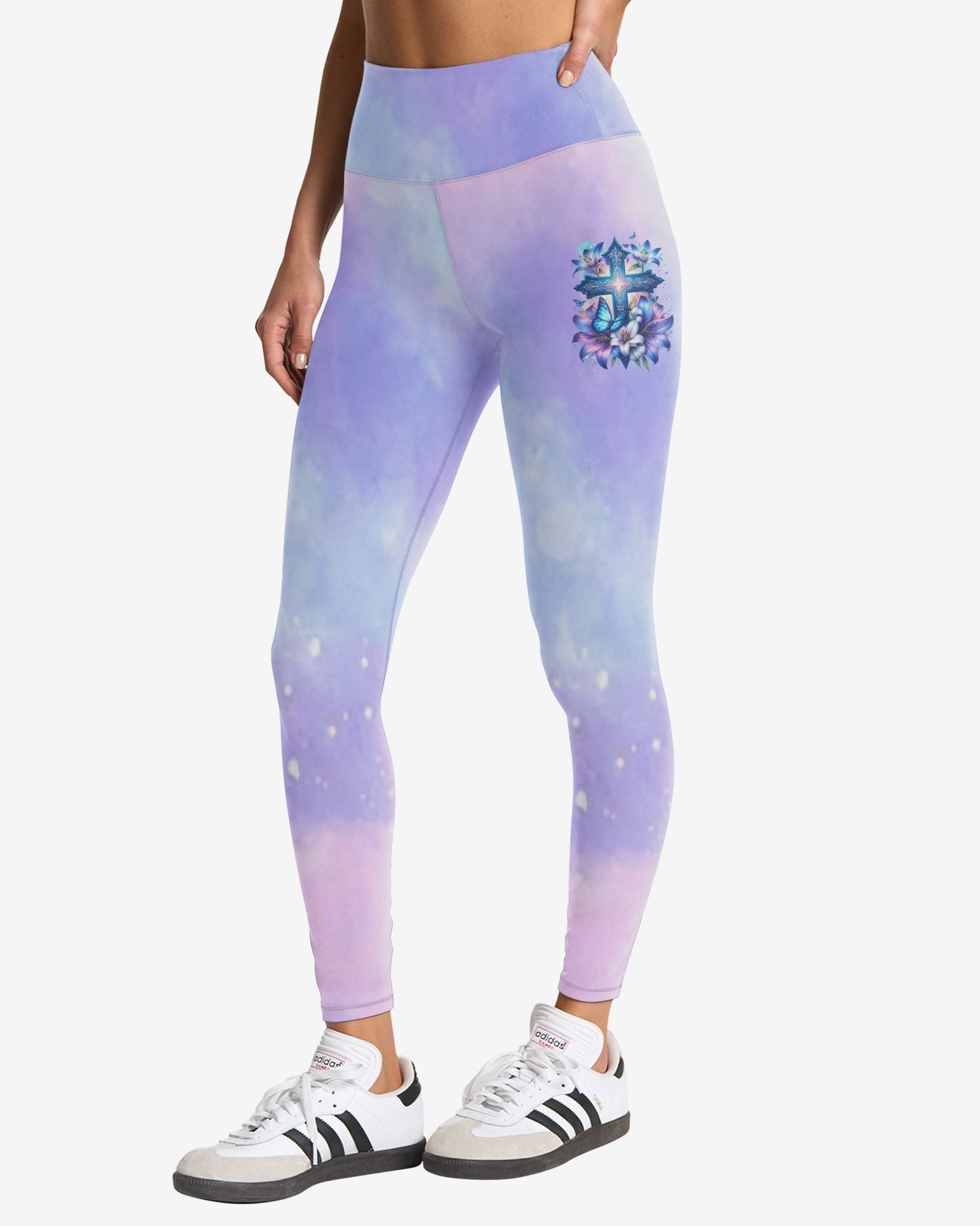 God And The Power Of Prayer All Over Print Leggings
