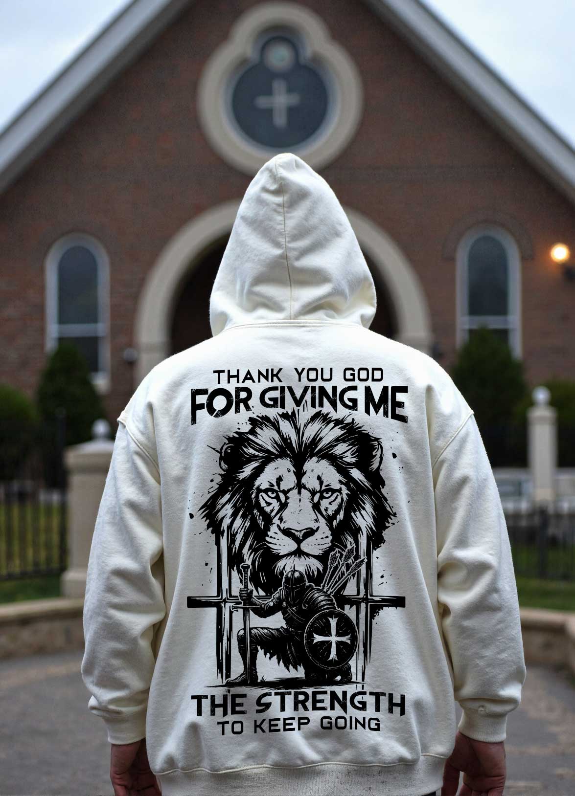 Thank You God For Giving Me The Strength To Keep Going Shirt