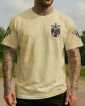 I Took A Dna Test God All Over Print T-Shirt