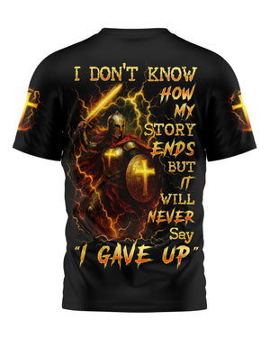 I Don't Know How My Story Ends All Over Print T-Shirt