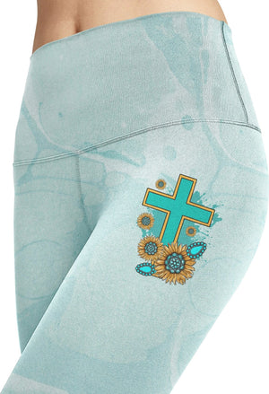 Jesus Take The Wheel All Over Print Leggings