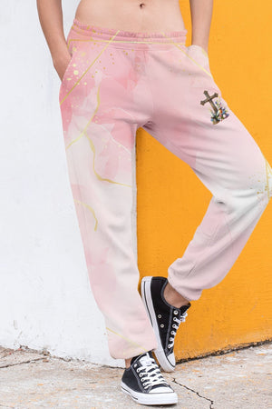 He Is Risen All Over Print Jogger Pants