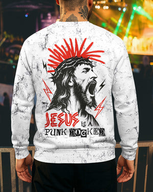 Jesus Is A Punk Rocker Shirt