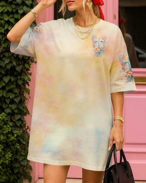 At the Cross I found Life In His wings I find Peace Shirt