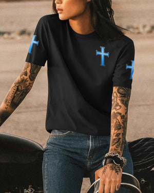 Her Faith Is Louder Than Her Exhaust T-Shirt