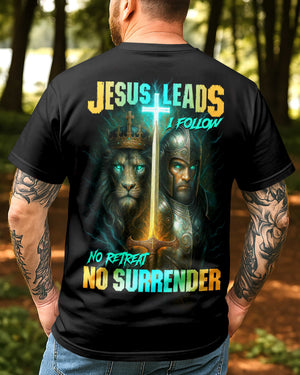 Jesus Leads I Follow All Over Print T-Shirt