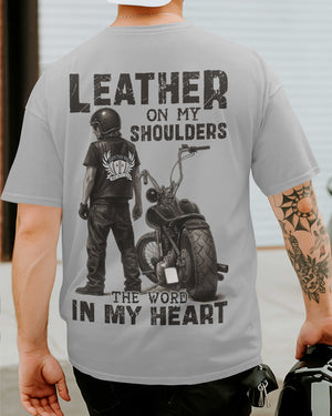 Leather On My Shoulders T-Shirt