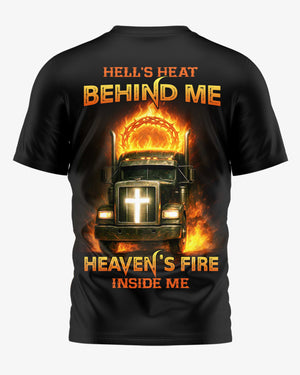 Hell's Heat Behind Me All Over Print T-Shirt