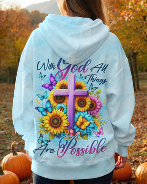 With God All Things Are Possible Shirts
